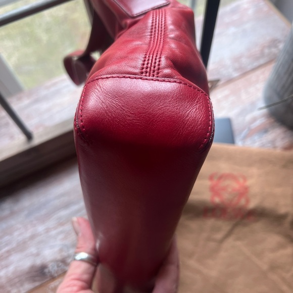 Loewe Vintage Nappa Lambskin Baquette Shoulder Bag - Picture 9 of 12